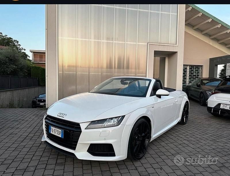 Usata Audi TT Roadster S-Line 2015 Bianco Cabrio