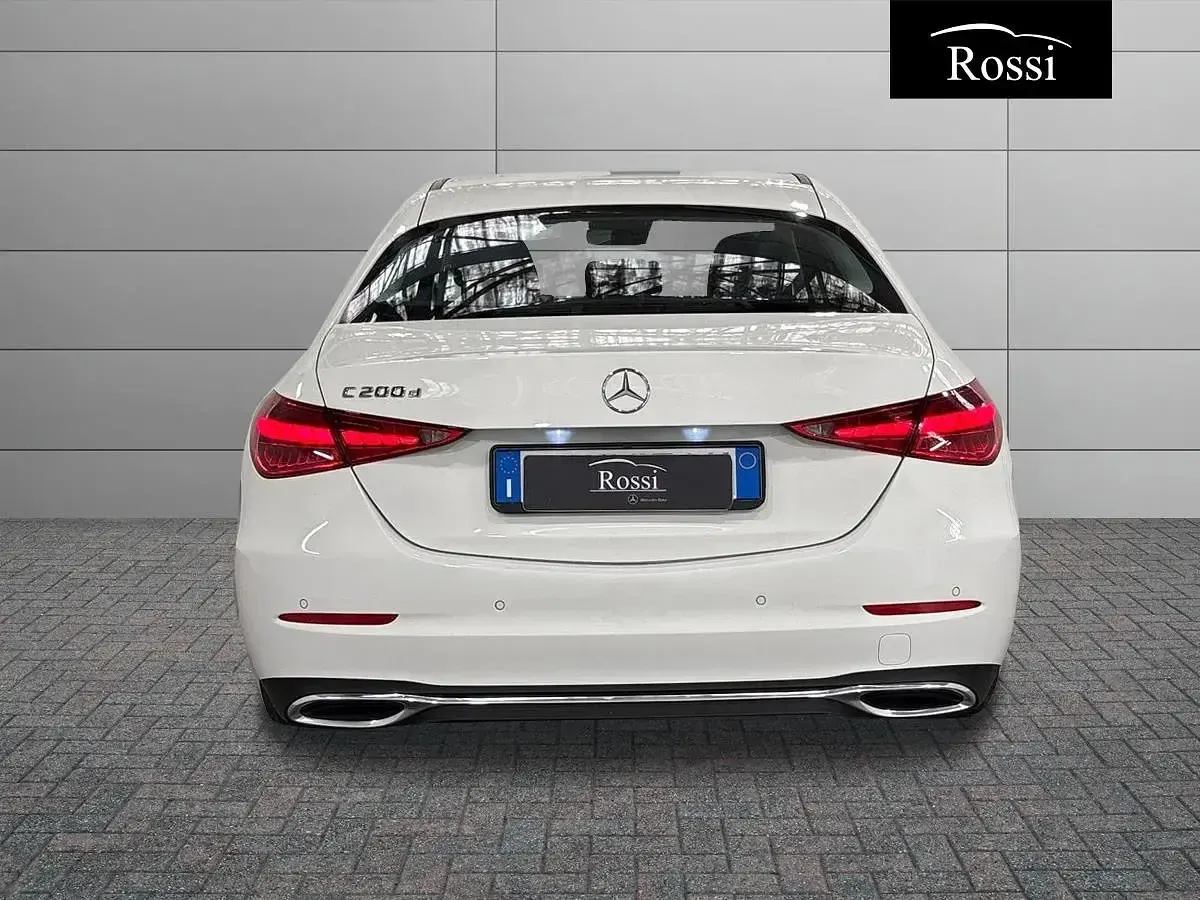 Usata Mercedes C200 Advanced 163 CV (119 kW) 2025 Bianco polare Berlina