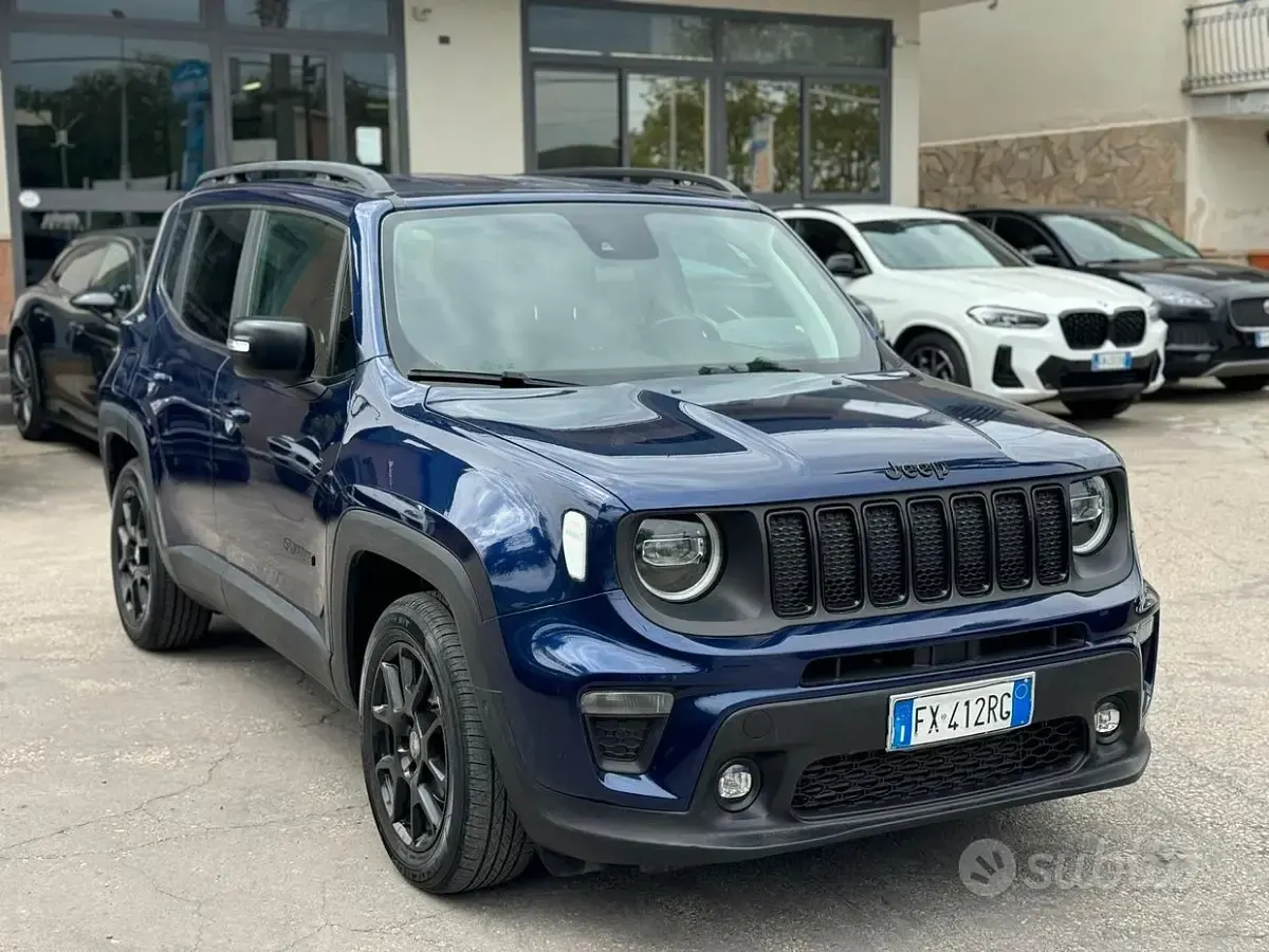 Usata Jeep Renegade Limited 120 CV (88 kW) 2019 Blu SUV