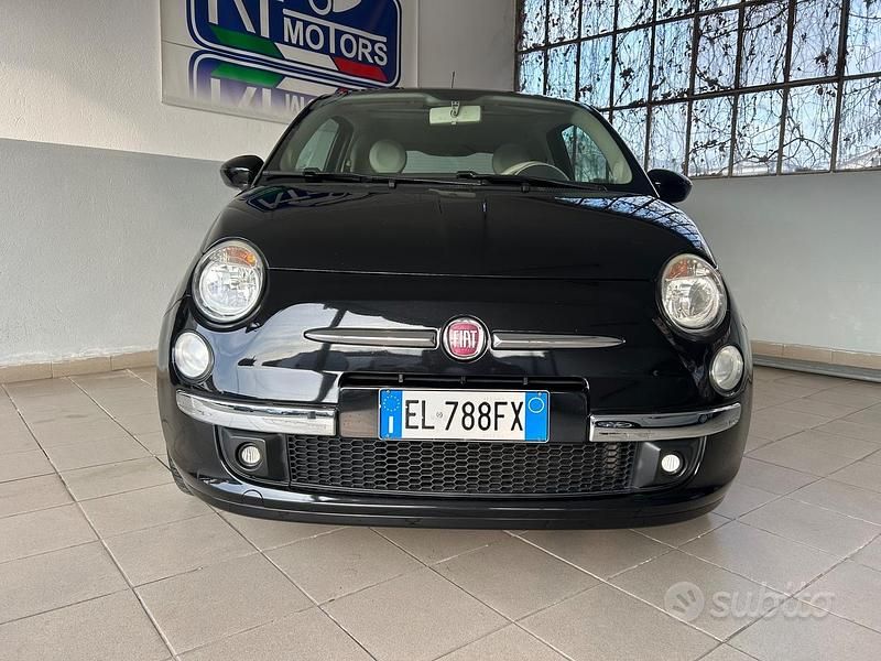 Usata Fiat 500 Lounge 69 CV (50 kW) 2012 Nero Berlina