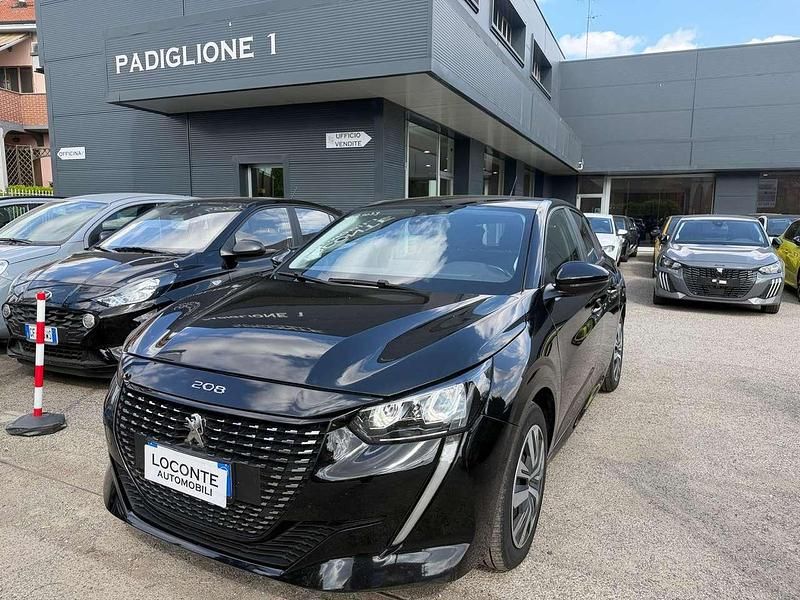Gebraucht Peugeot 208 Allure 101 PS (74 kW) 2020 Schwarz Kleinwagen