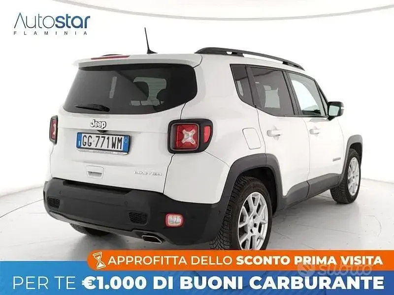 Usata Jeep Renegade Limited 120 CV (88 kW) 2021 Bianco SUV