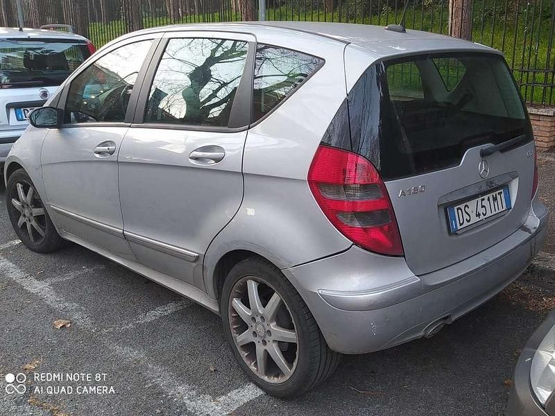 Usata Mercedes A180 Avantgarde 109 CV (80 kW) 2007 Argento Monovolume