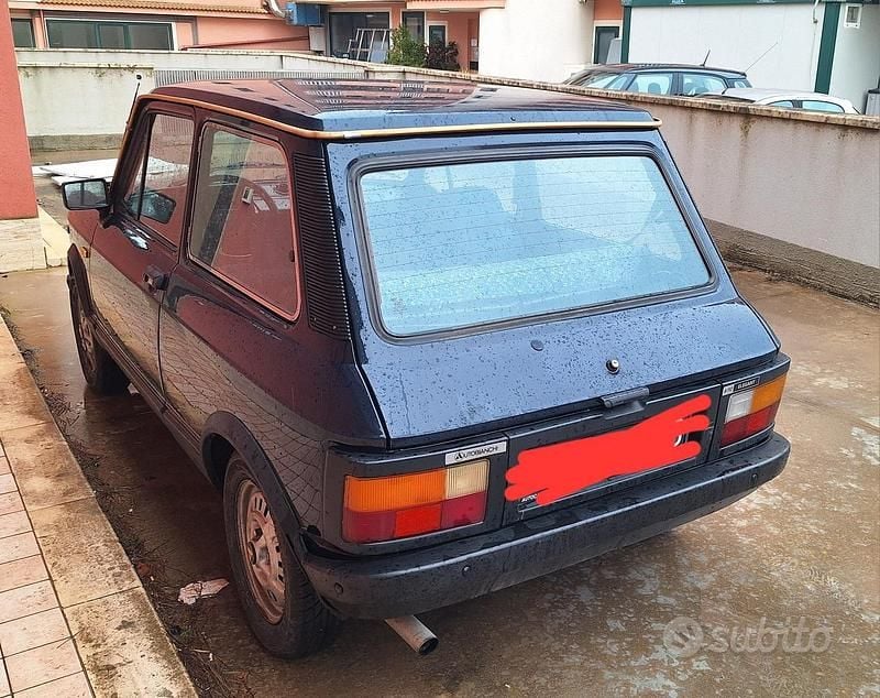 Usata Autobianchi A112 1980 Blu Utilitaria