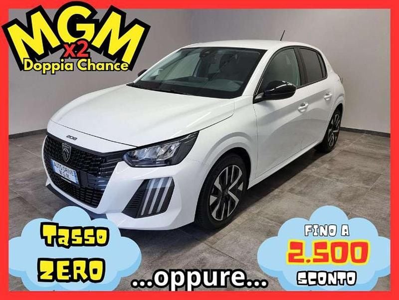 Nuova Peugeot 208 Style 101 CV (74 kW) 2026 Bianco Utilitaria