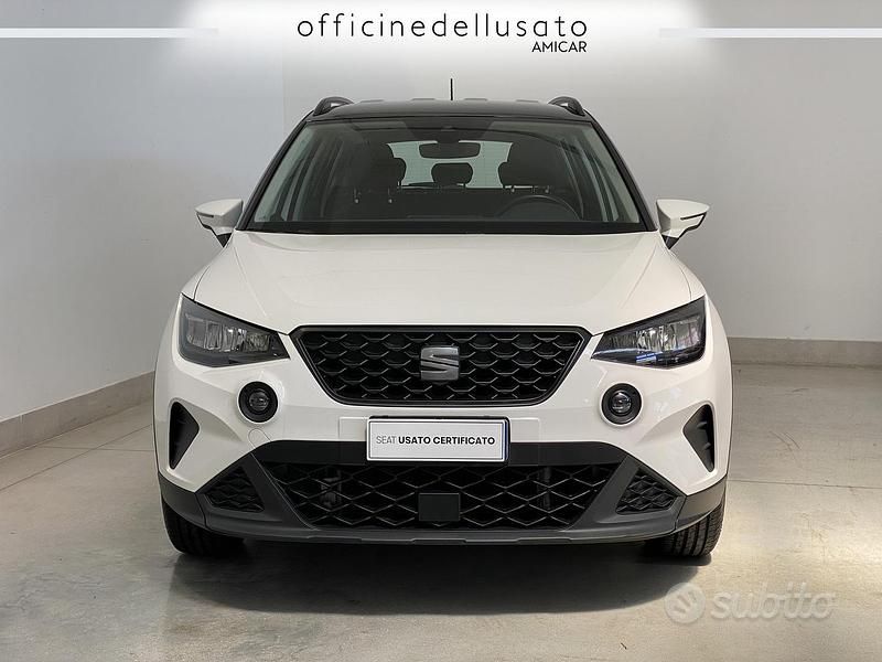 Usata Seat Arona Style 110 CV (80 kW) 2022 Bianco SUV