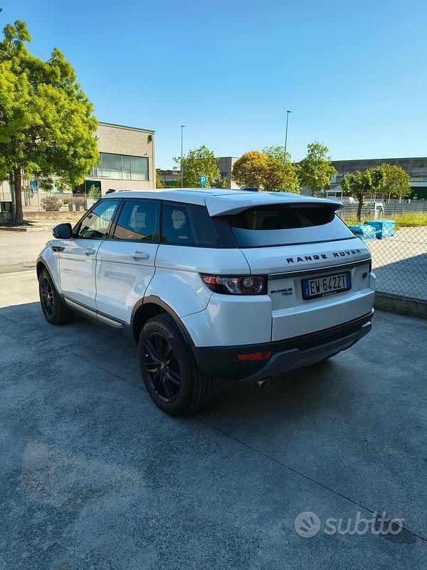 Usata Land Rover Range Rover evoque Pure 150 CV (110 kW) 2014 Bianco SUV