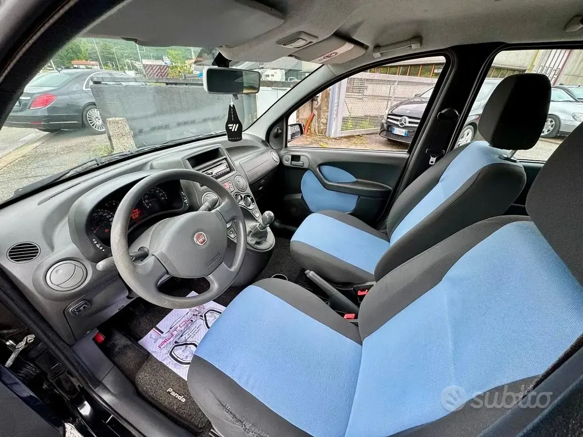 Usata Fiat Panda 60 CV (44 kW) 2009 Nero Utilitaria
