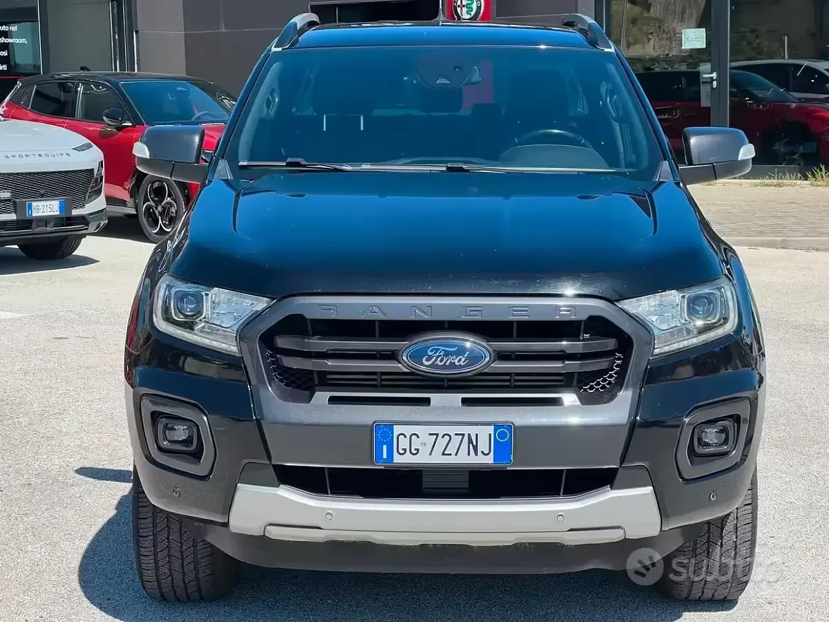 Usata Ford Ranger Wildtrack 213 CV (156 kW) 2021 Nero Pick-up