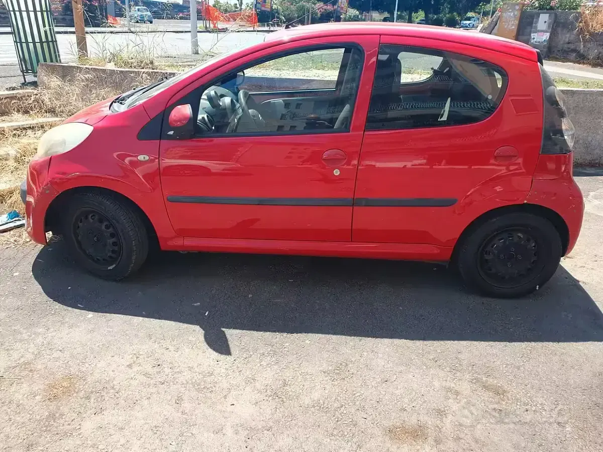 Usata Citroën C1 68 CV (50 kW) 2007 Rosso Utilitaria