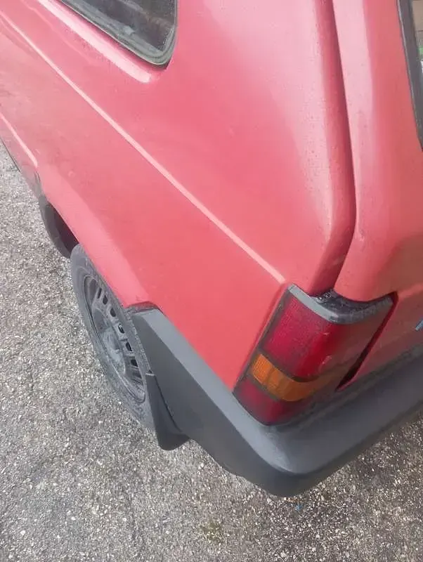 Usata Fiat Panda Young 54 CV (39 kW) 2002 Rosso Berlina