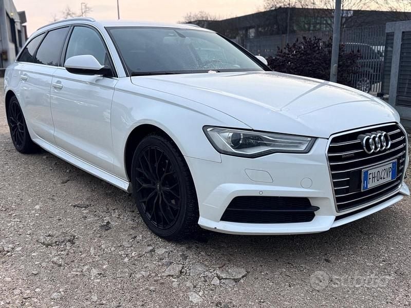Usata Audi A6 S-Line 190 CV (139 kW) 2017 Bianco Station wagon