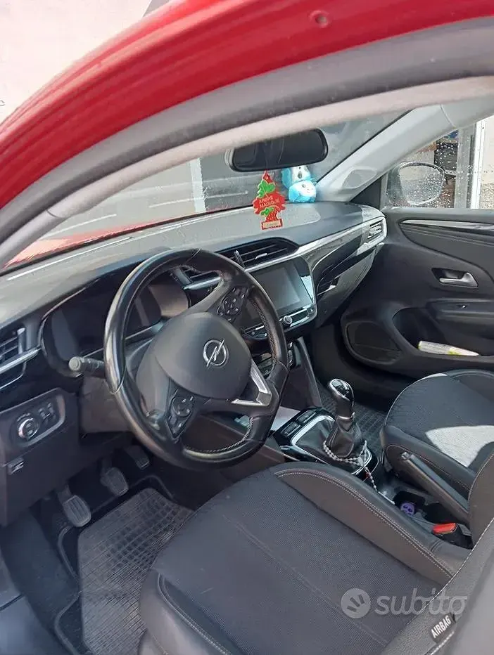 Usata Opel Corsa 2021 Rosso Utilitaria
