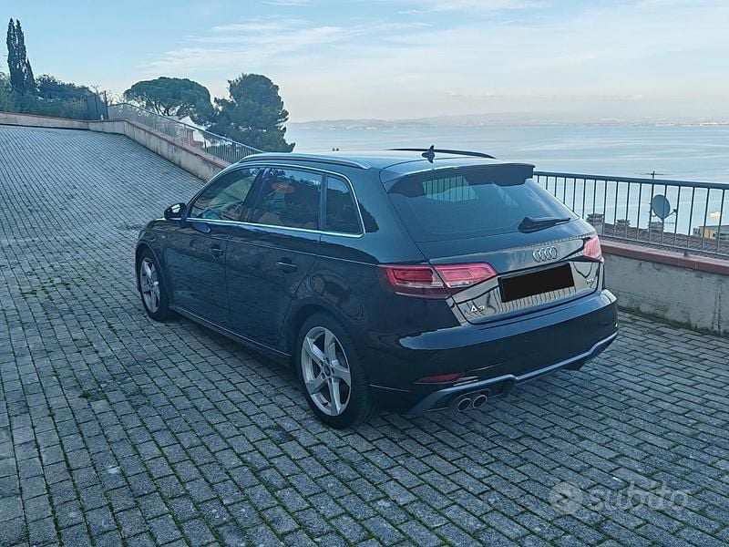 Usata Audi A3 S-Line 150 CV (110 kW) 2016 Nero Berlina