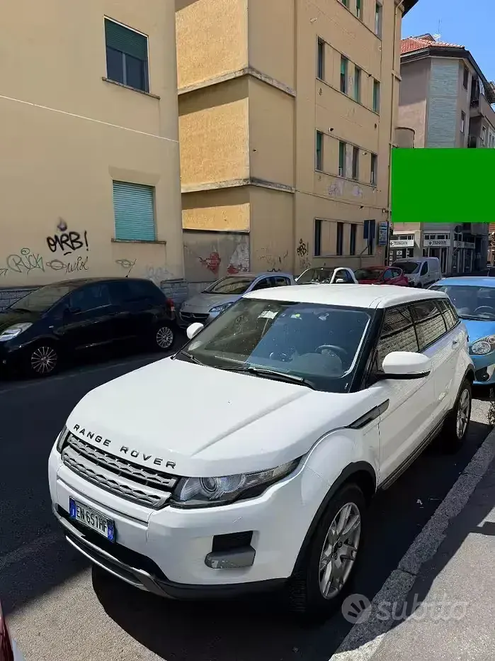 Usata Land Rover Range Rover evoque 190 CV (139 kW) 2012 Bianco SUV