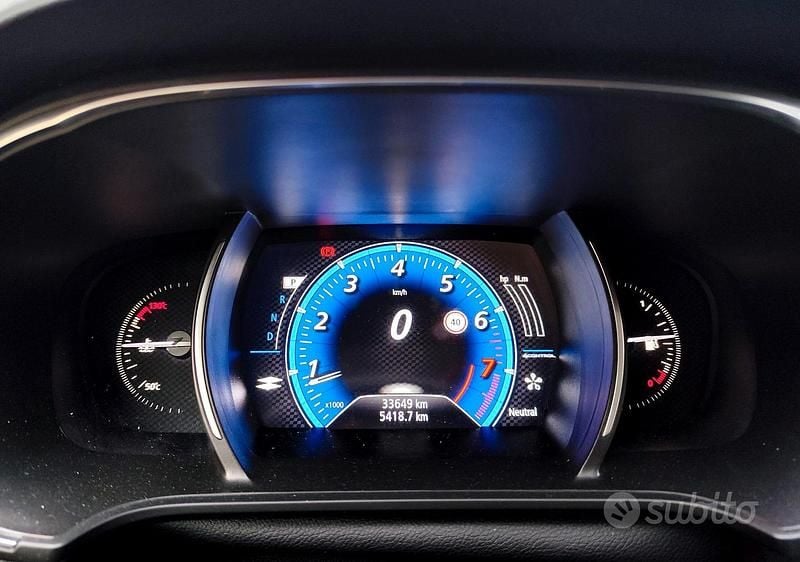 Usata Renault Mégane GT Line GT 205 CV (150 kW) 2018 Blu Utilitaria