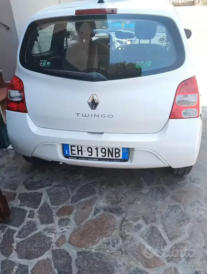 Usata Renault Twingo 75 CV (55 kW) 2011 Bianco Utilitaria