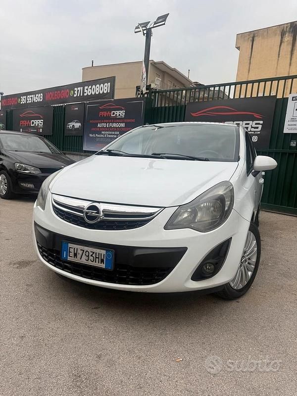 Usata Opel Corsa 86 CV (63 kW) 2014 Bianco Utilitaria