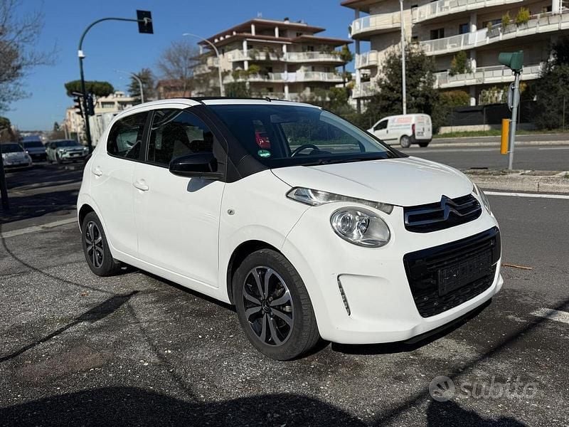 Usata Citroën C1 Shine 82 CV (60 kW) 2016 Bianco Utilitaria