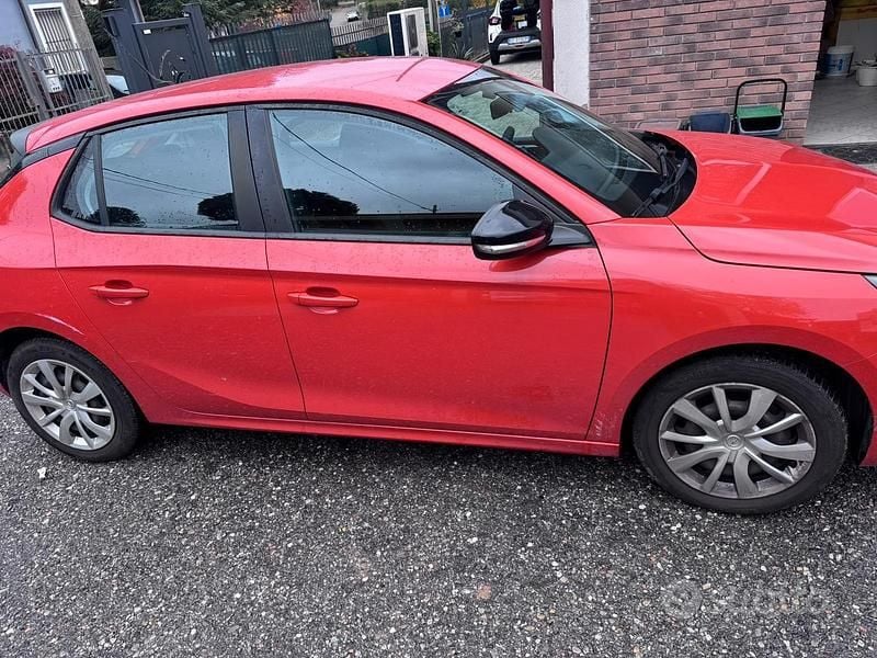 Usata Opel Corsa Edition 102 CV (75 kW) 2020 Rosso Berlina