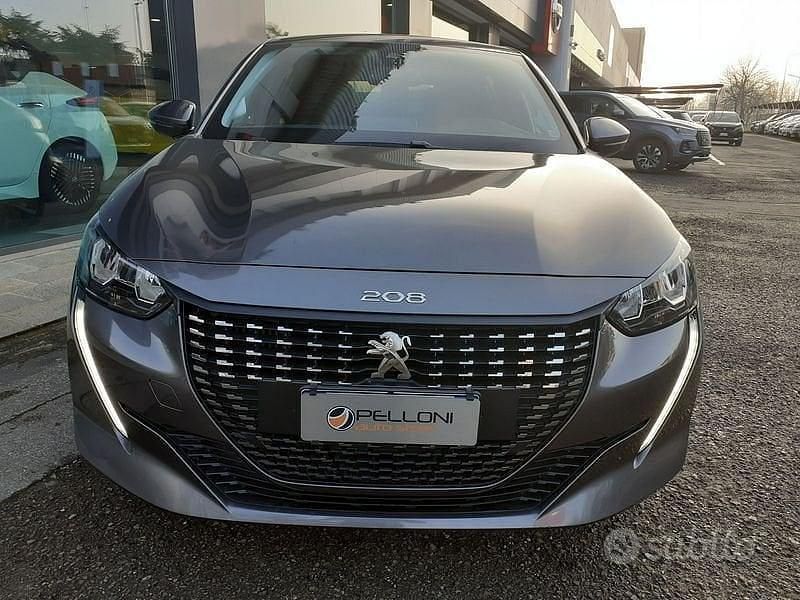 Usata Peugeot 208 Allure 101 CV (74 kW) 2020 Antracite Utilitaria