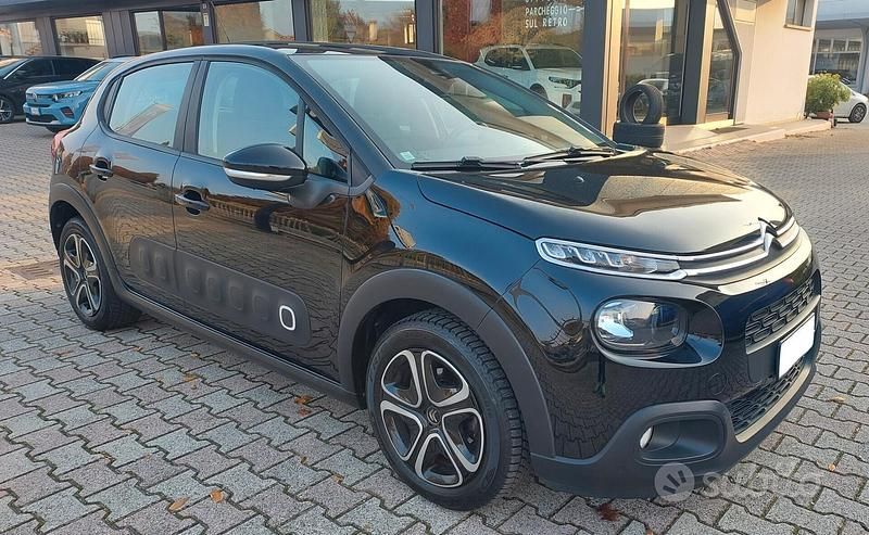 Usata Citroën C3 Feel 75 CV (55 kW) 2018 Nero Berlina