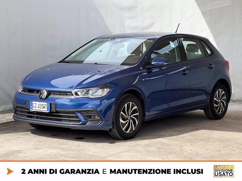 Usata VW Polo Life 95 CV (69 kW) 2025 Blu Utilitaria