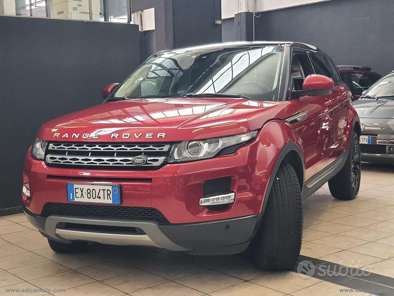 Usata Land Rover Range Rover evoque Dynamic 2015 Rosso SUV