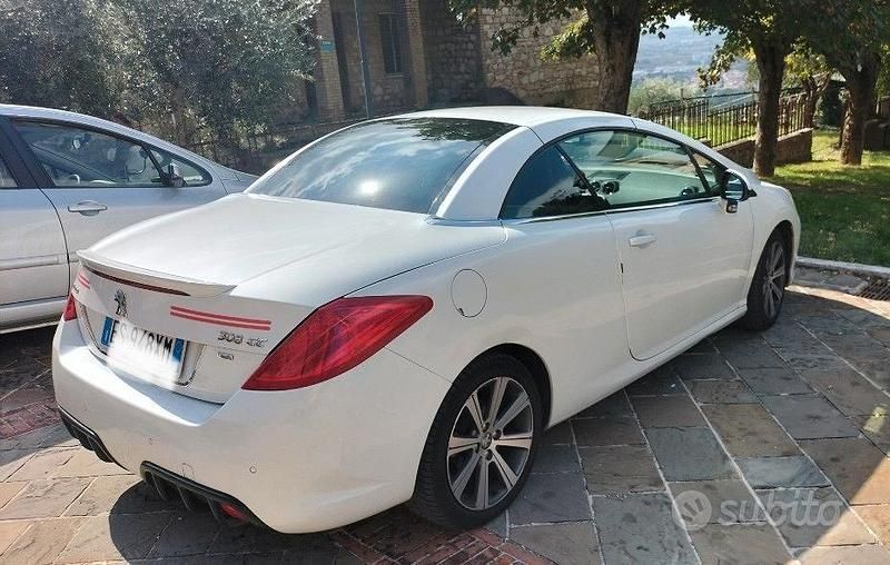 Usata Peugeot 308 CC Allure 2013 Bianco Cabrio