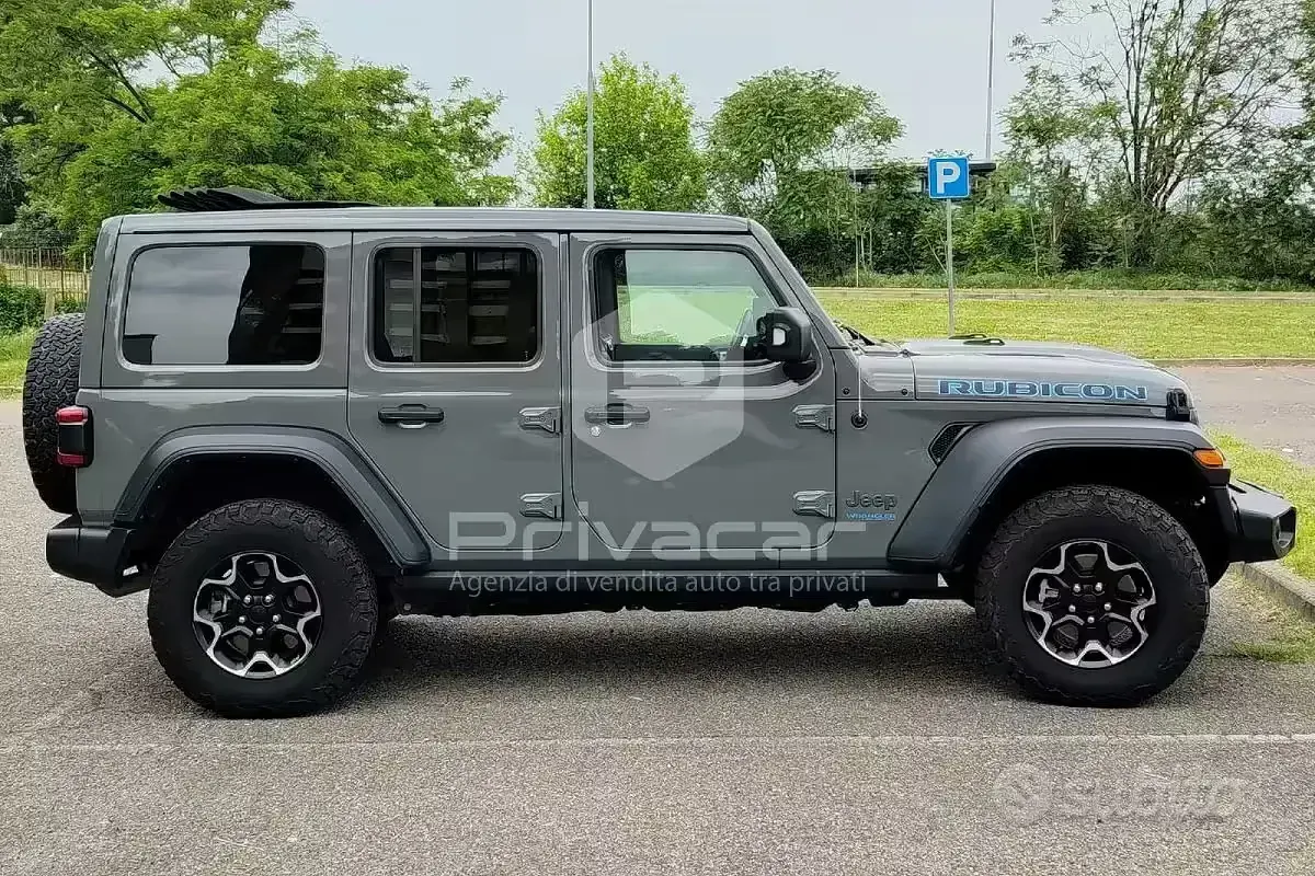 Usata Jeep Wrangler Unlimited Rubicon 379 CV (278 kW) 2022 Grigio SUV