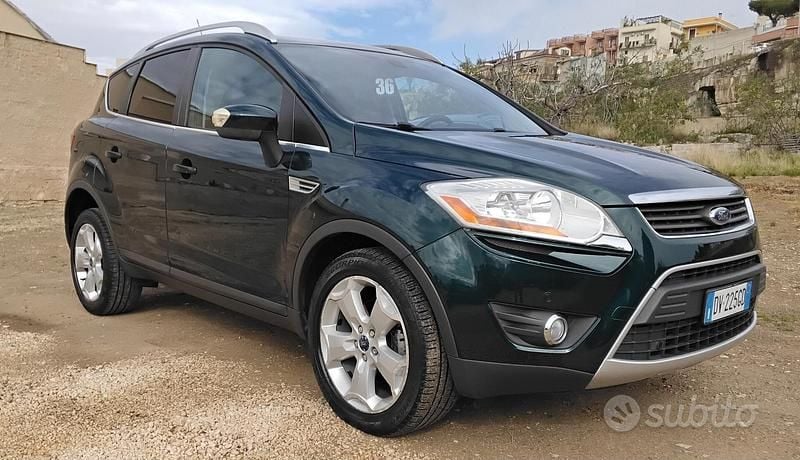 Usata Ford Kuga Titanium 136 CV (100 kW) 2009 Verde SUV