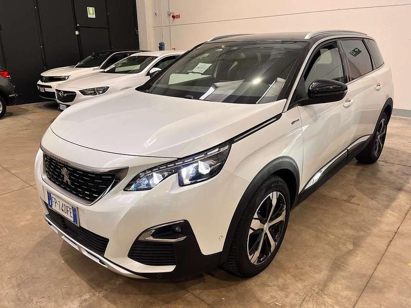 Usata Peugeot 5008 GT-line 120 CV (88 kW) 2018 Bianco SUV