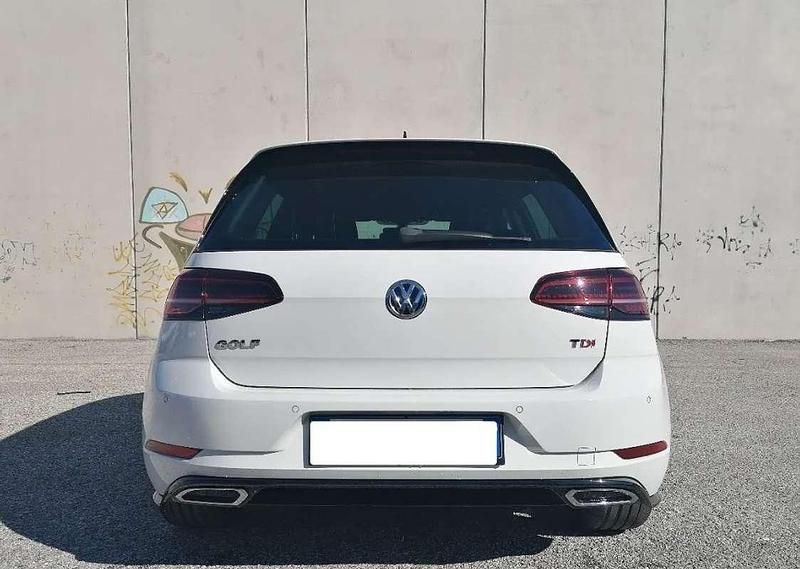 Usata VW Golf VII Sportline 116 CV (85 kW) 2017 Bianco Berlina