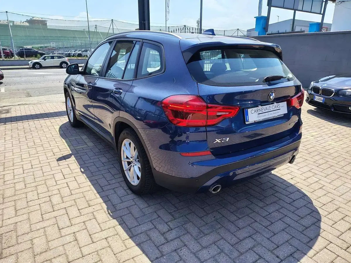 Usata BMW X3 Advantage 190 CV (139 kW) 2021 Blu/azzurro SUV