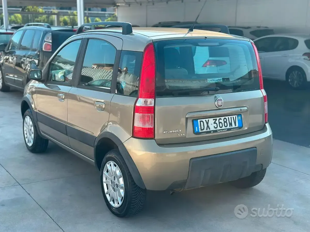 Usata Fiat Panda 4x4 Climbing 60 CV (44 kW) 2009 Grigio Utilitaria