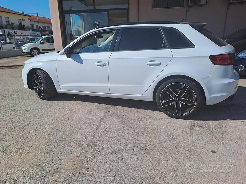 Usata Audi A3 Ambition 150 CV (110 kW) 2015 Bianco Berlina