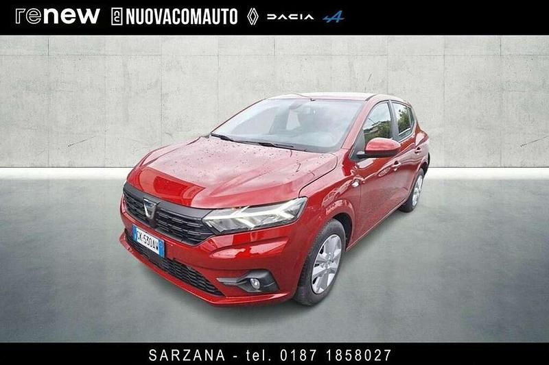 Usata Dacia Sandero Comfort 67 CV (49 kW) 2022 Rosso dinamico Berlina