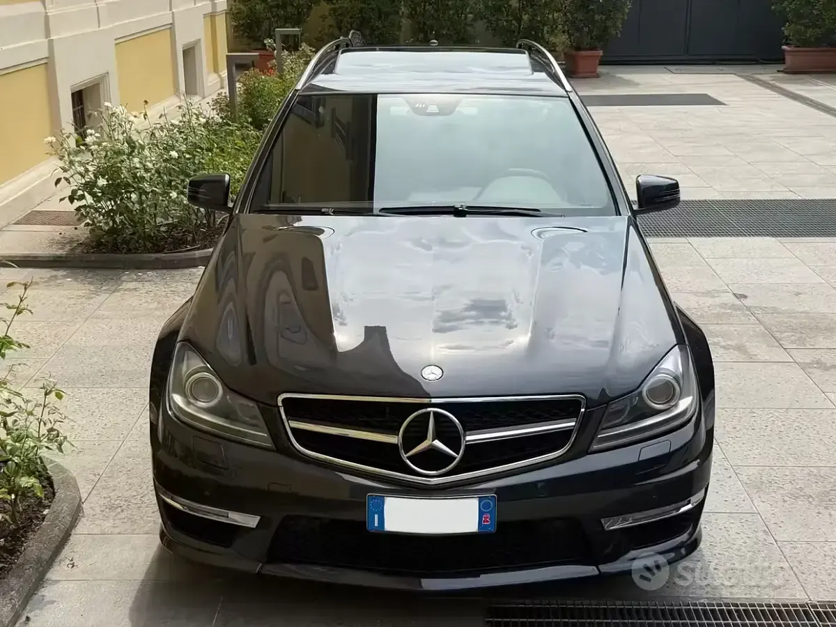 Usata Mercedes C63 AMG AMG 487 CV (358 kW) 2012 Grigio Station wagon
