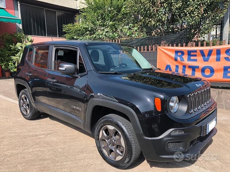 Usata Jeep Renegade Sport 120 CV (88 kW) 2016 Nero SUV