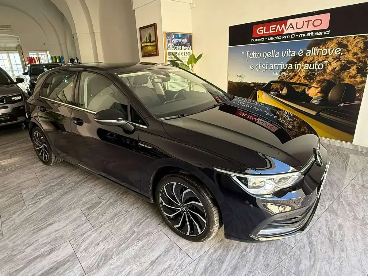 Usata VW Golf VIII Style 131 CV (96 kW) 2021 Nero Berlina