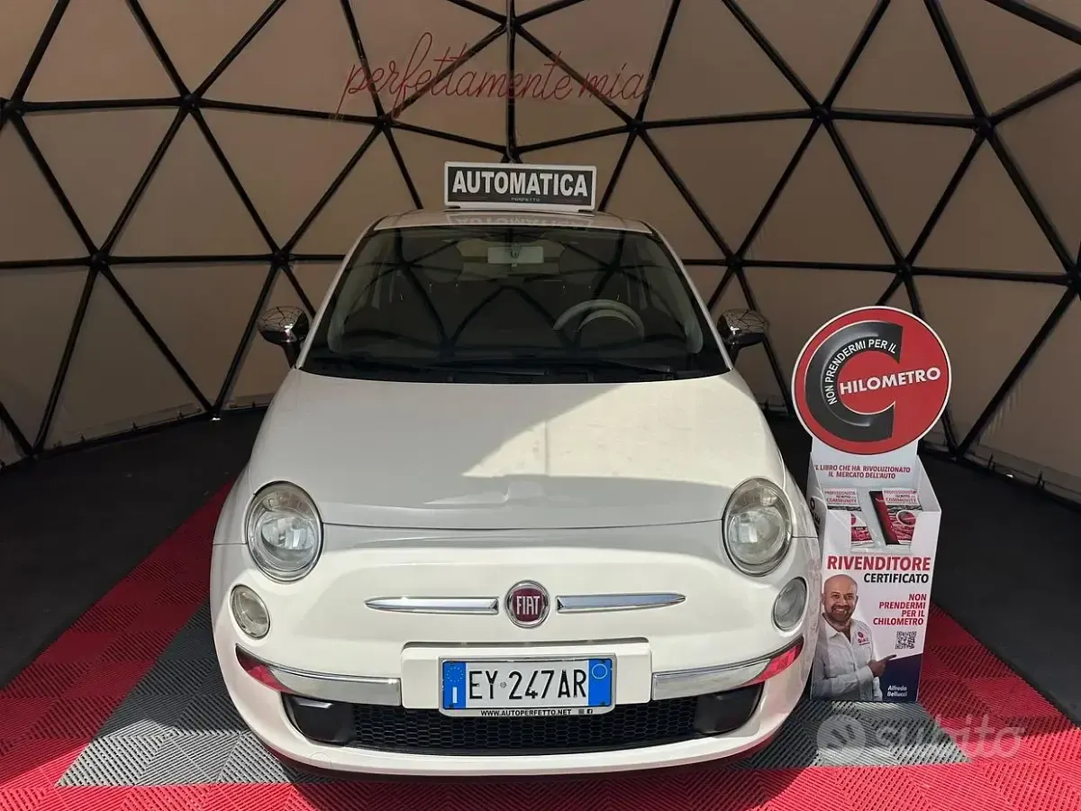 Usata Fiat 500 Pop 69 CV (50 kW) 2015 Bianco Berlina