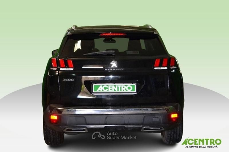 Usata Peugeot 3008 Allure 131 CV (96 kW) 2019 Nero SUV