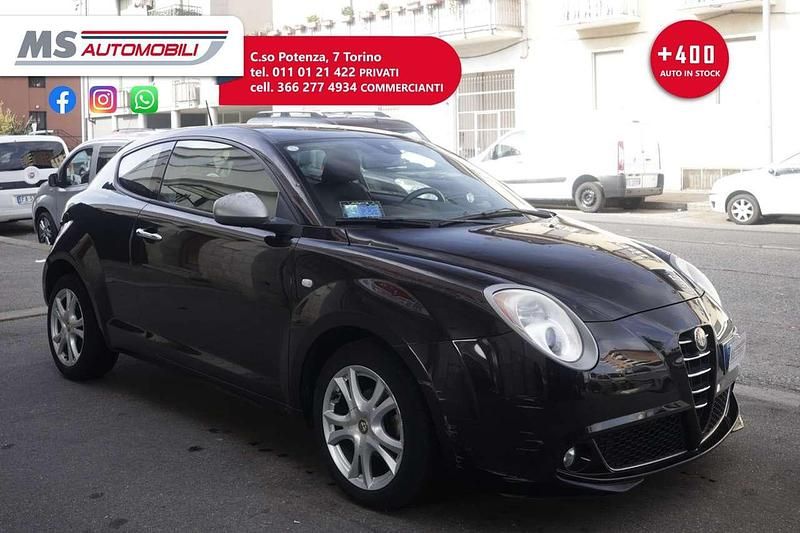Nero Usata 2011 Alfa Romeo MiTo Distinctive Due volumi | 3900 € (Buon prezzo) - Immagine 1/4