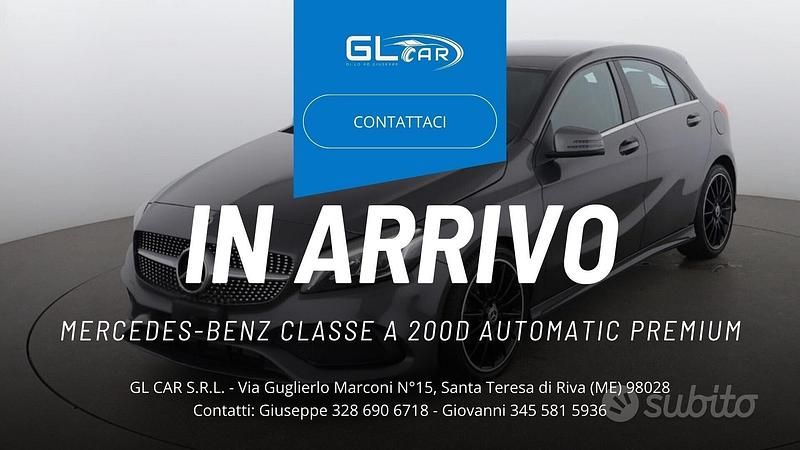 Grigio Usata 2018 Mercedes A200 Premium Tre volumi | 20.900 € (Buon prezzo) - Immagine 1/1