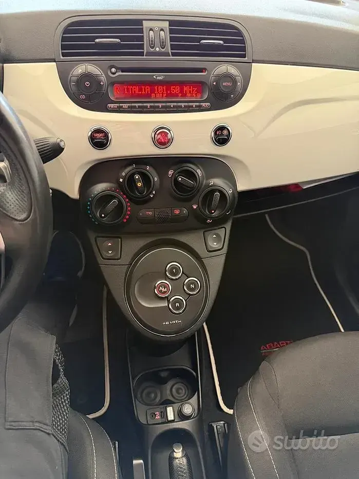Usata Abarth 500 140 CV (102 kW) 2014 Bianco Berlina