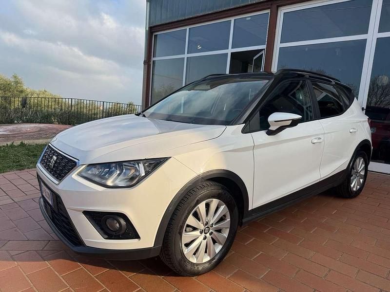 Usata Seat Arona Style 90 CV (66 kW) 2021 Bianco tetto nero SUV