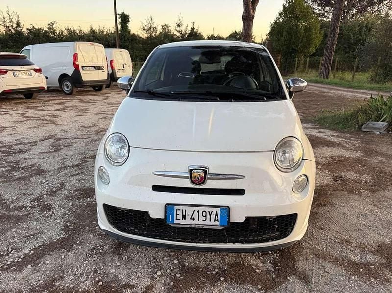 Usata Abarth 595 Custom 140 CV (102 kW) 2014 Bianco Utilitaria