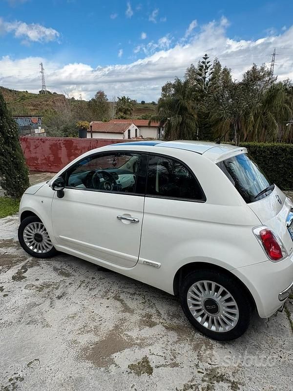 Usata Fiat 500 95 CV (69 kW) 2012 Bianco Utilitaria