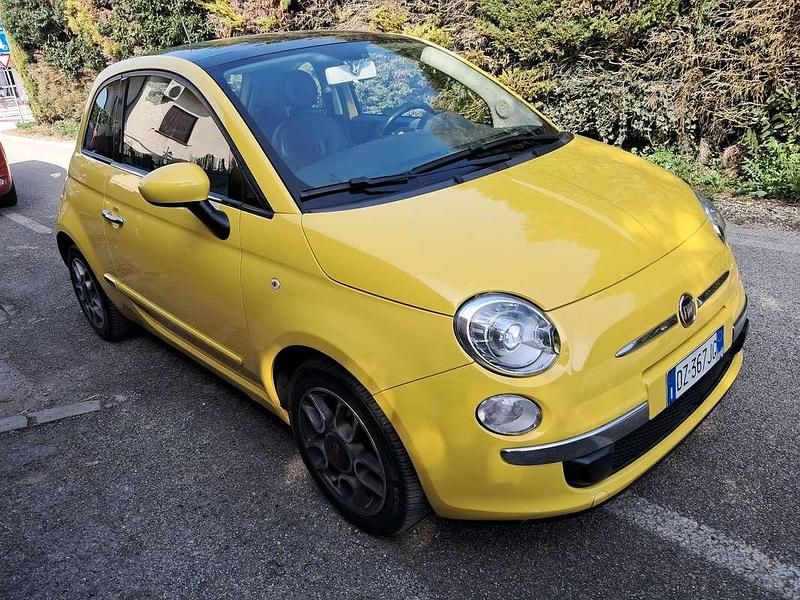 Usata Fiat 500 Lounge 69 CV (50 kW) 2009 Cabrio