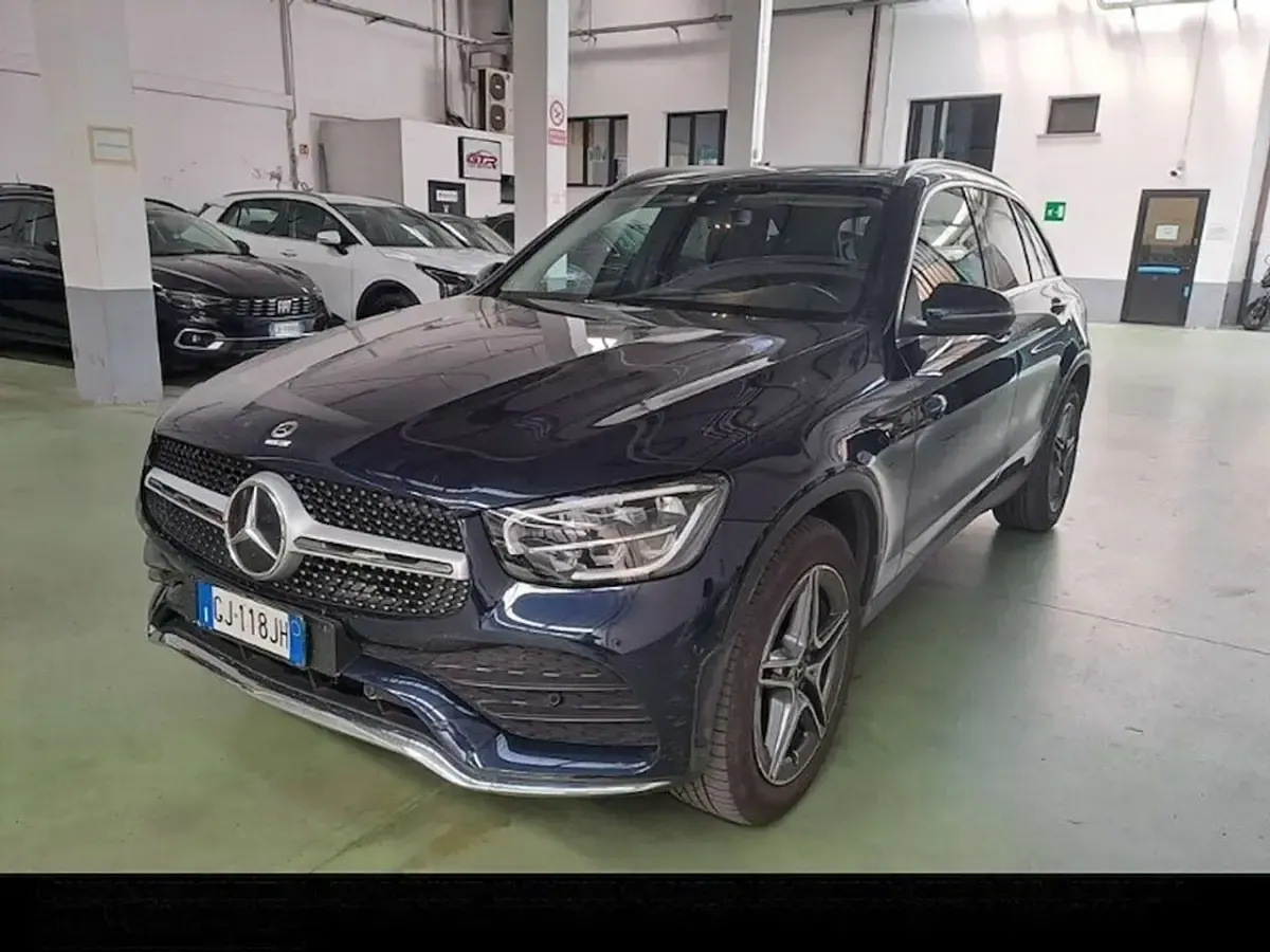 Usata Mercedes GLC220 Premium 194 CV (142 kW) 2022 Blu SUV